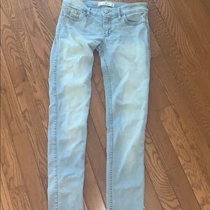 Light Wash Hollister Skinny Jeans
